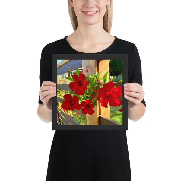 Red Quartet - Framed photo paper poster - Image 10